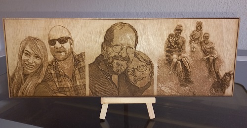 Photoboard 3 x Photos