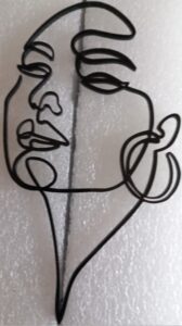 FACE CAKE TOPPER