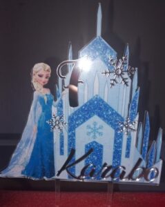 FROZEN THEMED CAKE TOPPER